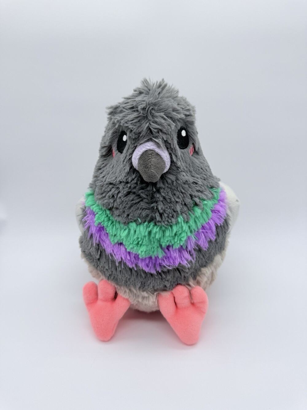 Squishable Soho NYC Mini Pigeon Colorful Plush Toy Soft 9" Bird Stuffed Animal